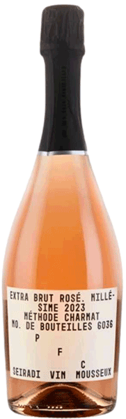 Seiradi PFC Vin Mousseux Rose Extra Brut 2023